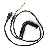 Câble électrique en spirale en cuivre métallique, faisceau de câbles pour remorque, faisceau de câbles pour remorque