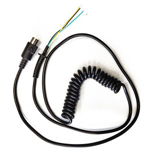 Metall-Kupfer Elektrisches Spiralförmiges Kabel Federkabelbaum Anhängerkabelbaum Anhängerkabel - Product Image 4