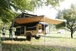 Manley – tente pliante australienne Mini Overland 4x4, remorque de camping-car avec toit, tente tout-terrain - Product Image 2