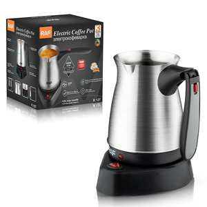 RAF New Long Handle Kettle <b>Coffee</b> Boiler Turkish <b>Maker</b> Machine Automatic Dry Pot <b>Coffee</b> Boiler RAF RAF New Long Handle - Product Image 1