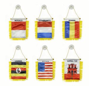 Custom Logo MALDIVES Pennant <b>Flag</b> for Car Rearview Mirror & Home Decoration Digital Printing for Education - Product Image 6