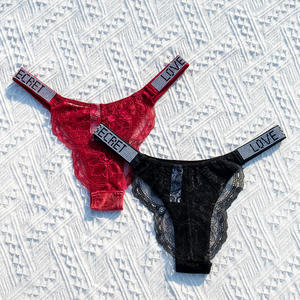 Breathable Sexy Comfortable Lingerie Lace Style Solid Sexy Underwear women's Panties - Product Image 6