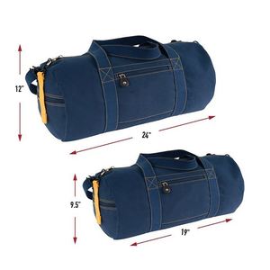 Sac de sport en toile de coton léger avec logo personnalisé, fermeture éclair, pour le voyage, la gym et le rangement des équipements - Product Image 5