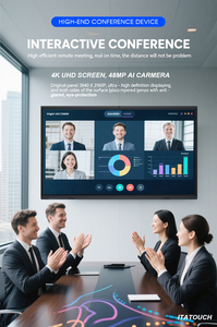 High Quality 65/75 Inch Multi-Touch Interactive LED Smart Electronic Whiteboard for Classroom Conference High-genre Interactive - Product Image 4