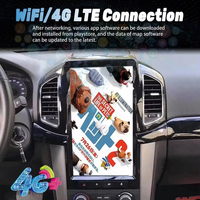 Reproductor Multimedia de Video para Auto de 13.6 Pulgadas para Chevrolet Captiva 2013 2014 - 2017, Navegación GPS, Receptor Estéreo, GPS, Carplay, Android