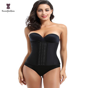 Ann <span class=keywords><strong>Chery</strong></span> Cincher Corset Colombia Waist Trainer Latex Rubber 9 Steel Désossé 5 Colors Plus Size Girdles - Product Image 6