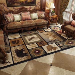 Vintage Rustic Western Texas Star Modern Area Rugs Country Carpet Non-Slip Floor Mat <strong>Doormats</strong> <strong>Runner</strong> for Living Room Bedroom - Product Image 1