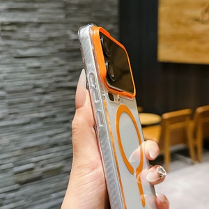 Transparent Magnetic Full Wrap Protection Lens Protective <b>Camera</b> Protect Wireless Charging Mobile Phone Cases <b>For</b> Xiaomi 17 Pro - Product Image 2