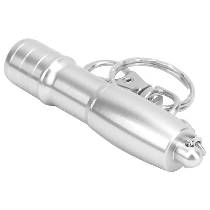 Aluminum Billiard Cue Tip Pricker With Needlepoint Keychain