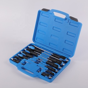 VIKTEC-Juego de destornilladores magnéticos, 6 Phillips y 6 <span class=keywords><strong>puntas</strong></span> de cabeza plana, <span class=keywords><strong>destornillador</strong></span> <span class=keywords><strong>con</strong></span> cuchillas de acero (VT07045) - Product Image 3