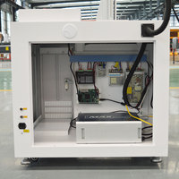 Mini marqueur rotatif rotatif 20w 30w Médailles laser Tages de chien Machine de marquage laser à fibre portable