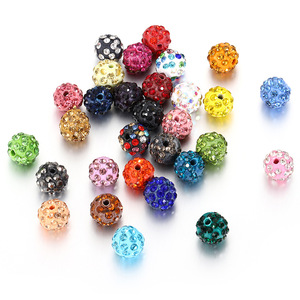 MYF Free 10-12mm brillante <span class=keywords><strong>Disco</strong></span> Crystal Pave Ball pendientes señoras compromiso regalo fina plata esterlina Stud joyería pagar envío - Product Image 6