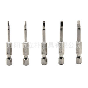 Juego de puntas de destornillador triangulares Mr Drill de 6 mm y 1/4 de pulgada, de acero S2, para destornilladores eléctricos y herramientas neumáticas - Product Image 5