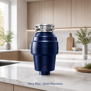 Triturador de Residuos Alimenticios Multipotencia 1/2HP 550W, Triturador de Basura de Cocina 375W 750W Opcional, Acero Inoxidable, Uso Doméstico - Product Image 1