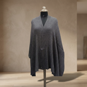 Étole d'hiver en pure laine de haute qualité, châle chaud et épais, accessoire doux et confortable pour superposer, idéal pour les tenues formelles, les réunions d'affaires et les voyages - Product Image 1
