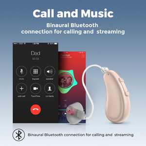 Mini écouteurs sans fil Bluetooth 50-120.32DB, son stéréo HiFi, suppression du bruit, amplificateur vocal, écouteurs intra-auriculaires compacts - Product Image 4