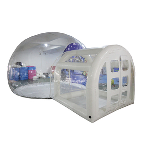 Envío gratis por mar gigante <span class=keywords><strong>Navidad</strong></span> bola <span class=keywords><strong>de</strong></span> nieve inflable tamaño humano globo <span class=keywords><strong>de</strong></span> nieve para exterior - Product Image 1