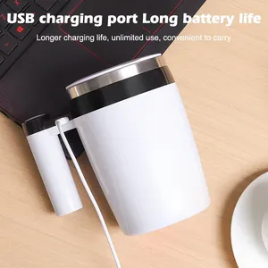 <span class=keywords><strong>2025</strong></span> thiết kế mới tự động khuấy <span class=keywords><strong>cup</strong></span> điện thép không gỉ lót xoay từ trộn Mug với hiển thị kỹ thuật số - Product Image 5