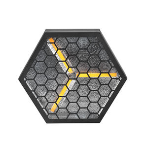 Éclairage de scène <span class=keywords><strong>LED</strong></span> matriciel hexagonal, stroboscope d'ambiance claire, DMX512, <span class=keywords><strong>effet</strong></span> cheval au galop, lumières à culot E27 mobiles - Product Image 1