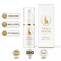 VIOLA HOUSE Gommage Lèvres Éclaircissant 7.5g – Élimine la Kératine Sèche et Restaure l'Hydratation des Lèvres – ODM Faible MOQ