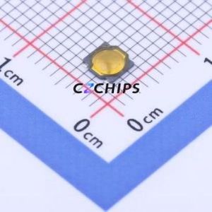 TS-1195-E Tactile Switch SMD Switch Single Pole Single Throw Round Button 2.5N Vertical Mount - Product Image 1