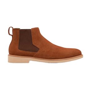 Nouvelle mode élégante en cuir suédé beige pour femmes, bottines d'hiver à enfiler - Product Image 3