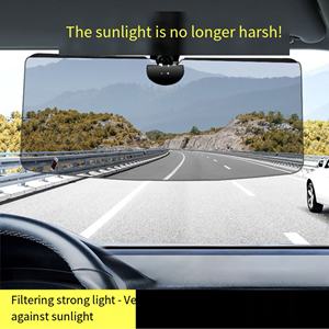 Protection UV quotidienne Anti-éblouissement pare-soleil bouclier pour voitures SUV camion berline rétroviseur intérieur verre ABS rétroviseur latéral état nouveau - Product Image 5