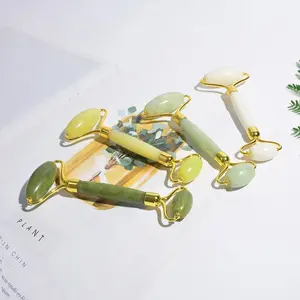 Wholesale Natural Facial Jade Lifting Roller And Gua Sha Massage Tools Jade Roller Set