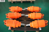 Tarière hydraulique DEHN DN5500 avec moteur, boîte de vitesses et pompe pour excavatrices et chargeuses compactes de 3 à 6 tonnes