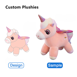 Đồ chơi nhồi bông đặt làm riêng với chứng nhận CE ASTM, OEM và ODM, tự thiết kế thú nhồi bông của bạn - Product Image 2