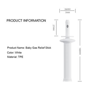 Varilla de escape de PP sin BPA para gas recién nacido y alivio de cólicos Uso DE SEGURIDAD Tubo de escape para bebés - Product Image 6