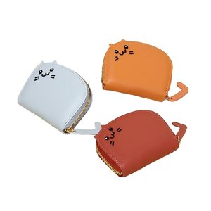 Porte-cartes <span class=keywords><strong>de</strong></span> crédit minimaliste en métal avec poche avant, motif chat <span class=keywords><strong>de</strong></span> dessin animé mignon, organiseur <span class=keywords><strong>de</strong></span> sac à main - Product Image 5