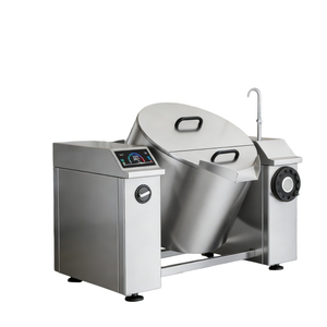 Marmite de cuisson industrielle inclinable à agitation, chauffage par induction, cuve sous pression <span class=keywords><strong>pour</strong></span> <span class=keywords><strong>la</strong></span> fabrication de produits alimentaires en grandes séries - Product Image 1