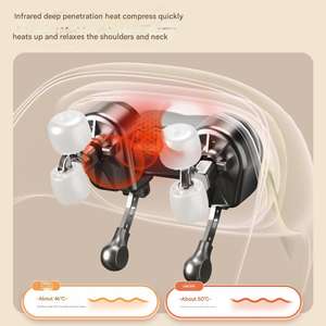 Benice vente chaude voiture cou masseur Cape électrique bas du dos lombaire bout à bout masseur Machine infrarouge rouleau multifonction masseur - Product Image 5