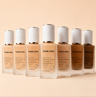 Fond de teint liquide vegan le plus vendu, fond de teint waterproof pour peaux foncées