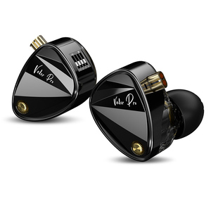 KZ Oficial Envío Gratis KZ 3DD Vader PRO Auriculares Intrauditivos Dinámicos de <span class=keywords><strong>Triple</strong></span> Driver Ajustables para Escenario con 4 Modos Sintonizables y Cable con Doble Micrófono - Product Image 3