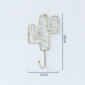 Set Di 3 <span class=keywords><strong>Oro</strong></span> di Attaccatura di Parete Decorativa Pianta in Vaso di fiori Titolare per Piante Grasse e Erbe Outdoor Indoor Decorazioni Per La Casa - Product Image 3