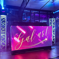 Fabricante de pantallas LED RGX P5mm Pantalla LED de DJ personalizada para interiores Barras nocturnas Escenario Destacado Consola de DJ Pantalla LED a todo color