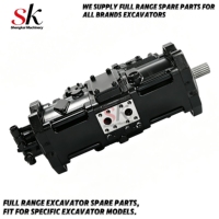 Ensemble de pompe hydraulique principale K3V112DTP-YT6K-17T pour excavatrices Kobelco SK200-8, SK210-8, SK250-8, SK260-8
