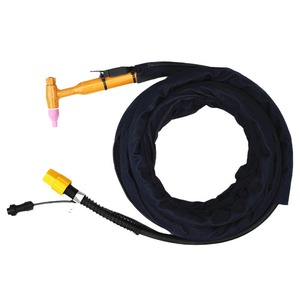 Bieer TIG Welding Torch 4M Angled Head Denim Sheath Pure Copper Conductor Manual Ignition - Product Image 3