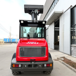 <span class=keywords><strong>Loader</strong></span> Teleskopik 4WD Hidrolik Quick Attach 0.8 CBM Berkualitas Tinggi Ukuran Kustom MOQ Rendah untuk Pemuatan Gudang - Product Image 3