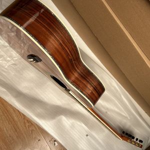 Réplica de <span class=keywords><strong>Guitarra</strong></span> Martine 00045 Hecha a Mano de Alta Calidad de 39 Pulgadas con Madera de Koa Maciza, Ideal para Presentaciones - Product Image 4