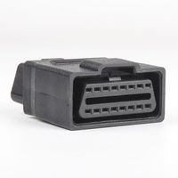 12V 24V OBD2 16P Fully Powered16 Pin Male to Female Adapter Connector
