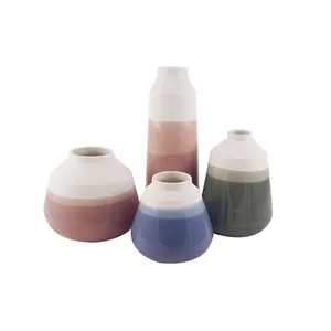 Modernes Haus design Moderne weiße Knospe Keramik vase Vietnam Sukkulant Blumentopf