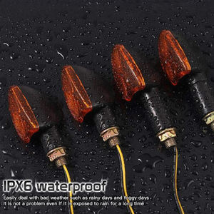 Feu <span class=keywords><strong>clignotant</strong></span> halogène universel 12V pour <span class=keywords><strong>moto</strong></span>, <span class=keywords><strong>clignotant</strong></span> pour scooter, pour Honda Suzuki Yamaha, 2 ou 4 pièces - Product Image 5