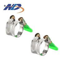 Fabricant Clé à vis à pouce de 1/2 pouces Colliers de serrage réglables en acier inoxydable 304