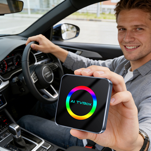 Adaptador Inalámbrico Carplay para Automóvil, 2G 16G/2G 32G, Android 13, Conversión de Cableado a Inalámbrico para Autos - Product Image 1