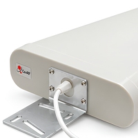Antenne Yagi CenRF WiFi 2.4/5GHz 5/8dBi IP67 Extérieure en Aluminium à Polarisation Verticale Mâle OY-0740-V11-N1i avec Support 30/60CM