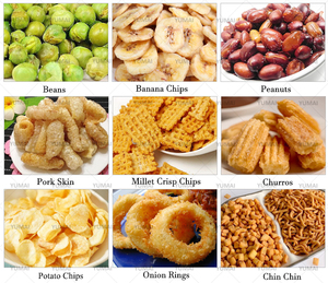 Hot Selling Food Frying Machine Snack Food Fried Machine Plantain <strong>Chips</strong> Batch Automatic Peanut <strong>Fryer</strong> Machine - Product Image 4