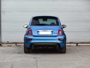 Pour <span class=keywords><strong>Fiat</strong></span> <span class=keywords><strong>500</strong></span> 2015-2025, mise à niveau vers le style de kit carrosserie Abarth, pare-chocs avant rouge en plastique - Product Image 3